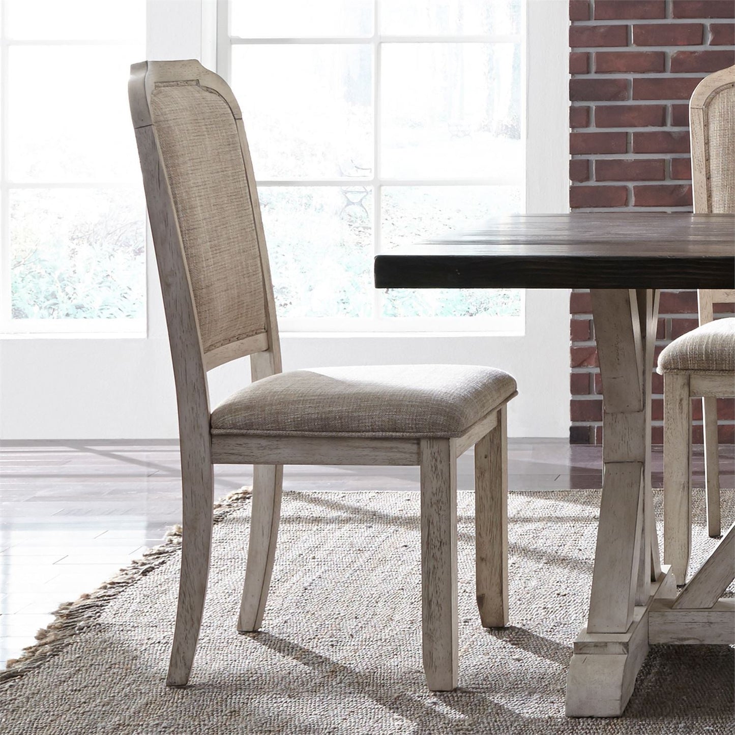 Willowrun Upholstered Side Chair by Liberty Furniture 619-C6501S Discontinued