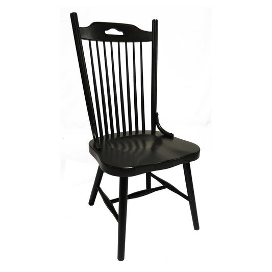 Windswept Shores Farmhouse Side Chair by Tennessee Enterprises WS001B Black